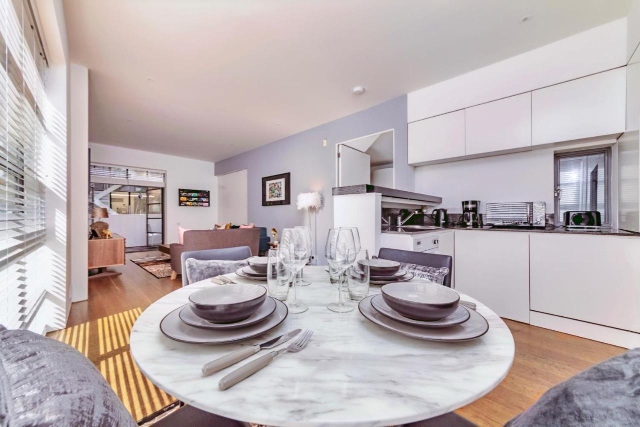 Interior-Designer Apartment With 2 Terraces Londres Exterior foto